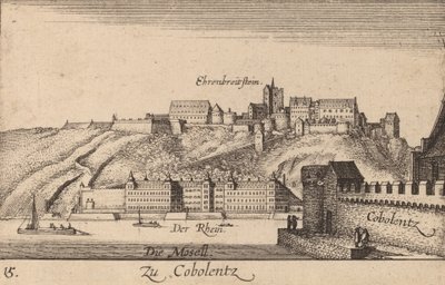Coblentz, 1635. de Wenceslaus Hollar