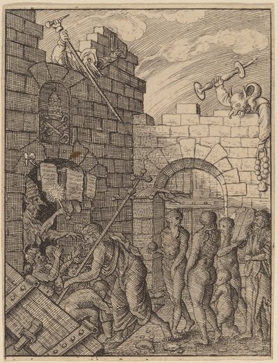 Descida ao inferno de Wenceslaus Hollar