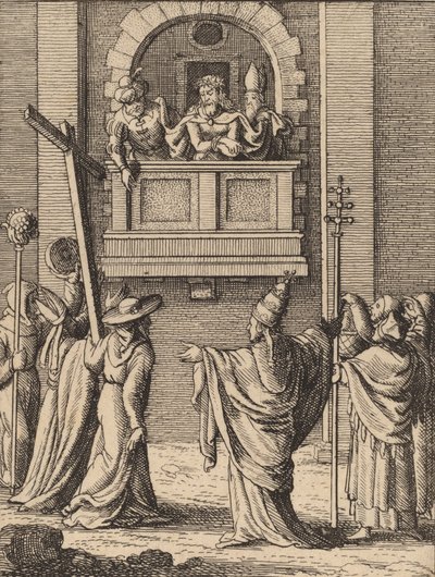 Veja o homem. de Wenceslaus Hollar