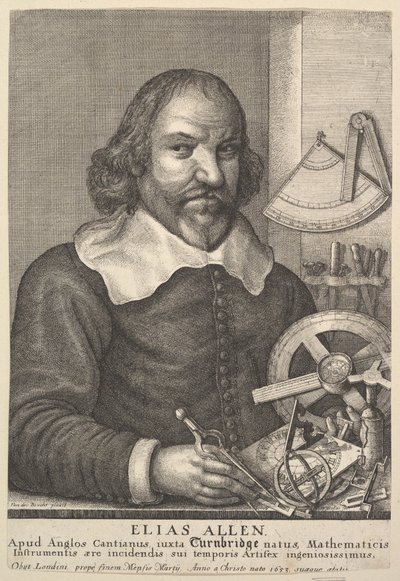 Elias Allen, 1666. de Wenceslaus Hollar