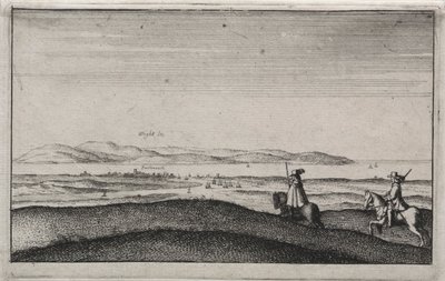 Exibições em inglês: Ilha de Wight de Portsmouth. de Wenceslaus Hollar