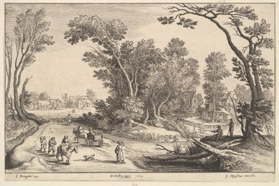 Going to Market, 1652. de Wenceslaus Hollar
