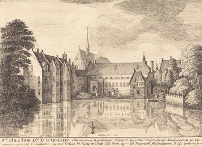 Abadia de Groenendael, 1647. de Wenceslaus Hollar