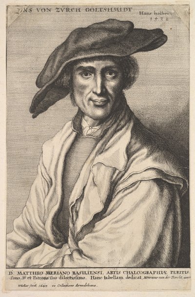 Hans von Zürch Goltshmidt, 1647. de Wenceslaus Hollar
