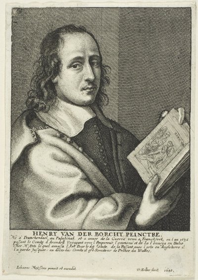 Hendrik van der Borcht, o Jovem de Wenceslaus Hollar