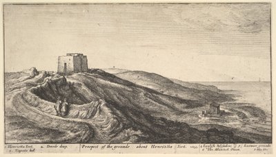 Forte Henrietta, ca. 1670 de Wenceslaus Hollar