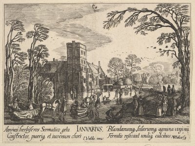 Janeiro, 1628-29. de Wenceslaus Hollar