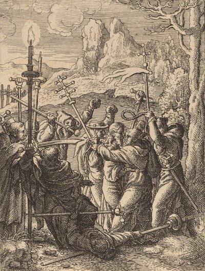 Jesus Levado. de Wenceslaus Hollar