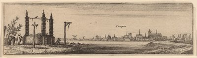 Kampen, c. 1632. de Wenceslaus Hollar