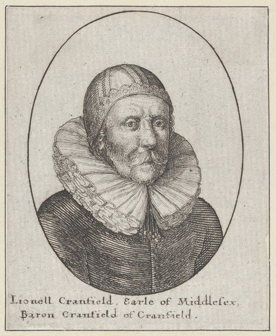 Lionell Cranfield, Conde de Middlesex, Barão Cranfield de Cranfield, 1644., 1644. de Wenceslaus Hollar