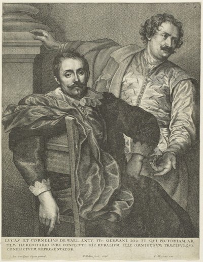 Lucas e Cornelis de Wael de Wenceslaus Hollar