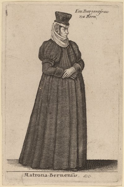 A Senhora de Bernense de Wenceslaus Hollar
