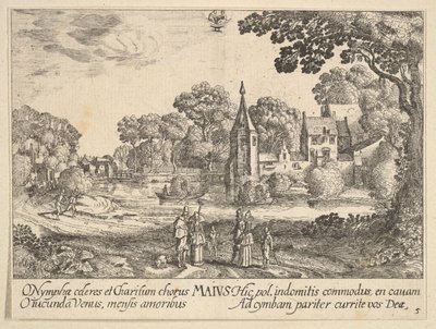 Maio de 1628-29. de Wenceslaus Hollar