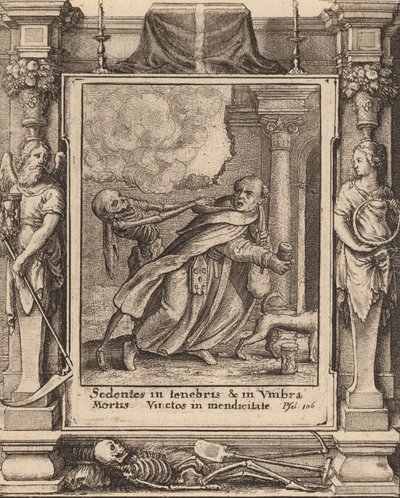 Monge, 1651. de Wenceslaus Hollar