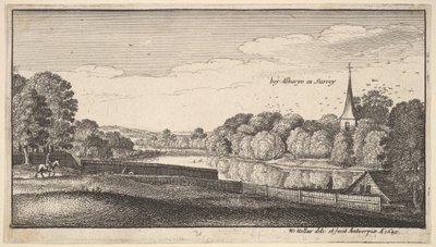 Perto de Albury, 1645. de Wenceslaus Hollar