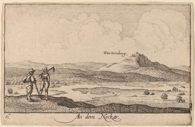 No Neckar de Wenceslaus Hollar