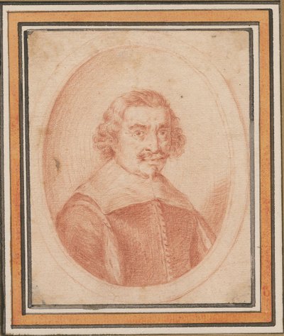 Retrato de Jacques Callot 1592-1635, ca 1630-1634. de Wenceslaus Hollar