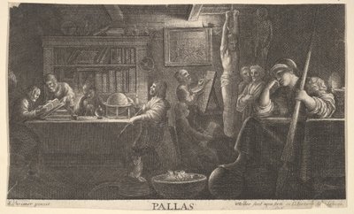 Reino de Pallas, 1646. de Wenceslaus Hollar