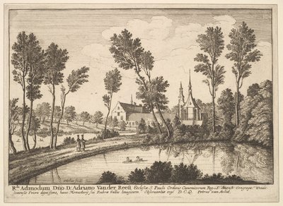 Abadia de Rothendael, 1648. de Wenceslaus Hollar