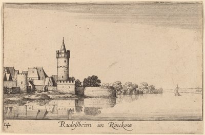 Rüdesheim de Wenceslaus Hollar