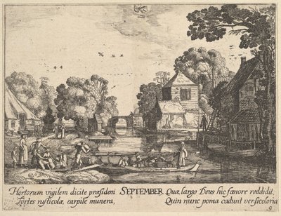 Setembro de 1628-29. de Wenceslaus Hollar