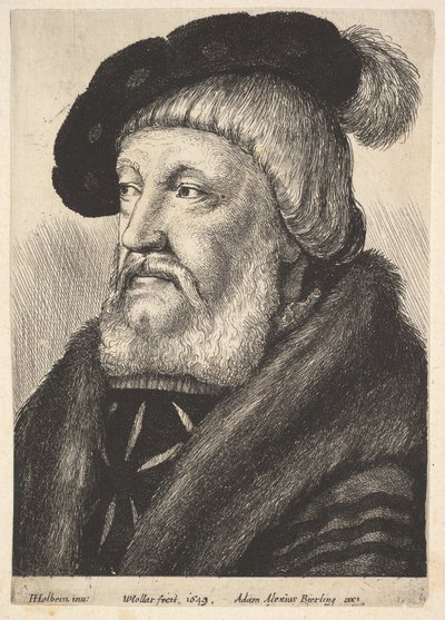 Sir William Butts, 1649. de Wenceslaus Hollar