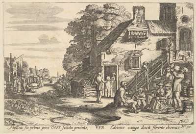 Primavera, 1629. de Wenceslaus Hollar