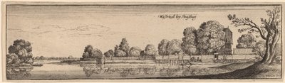 Estrasburgo: A Toll House, c. 1632. de Wenceslaus Hollar