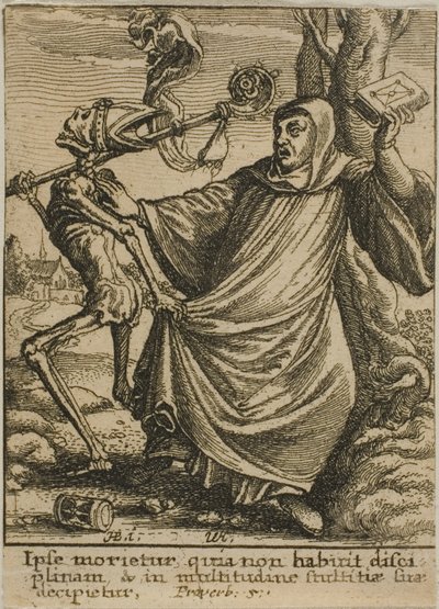 O abade e a morte de Wenceslaus Hollar