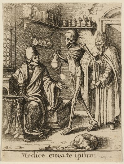 O médico e a morte de Wenceslaus Hollar