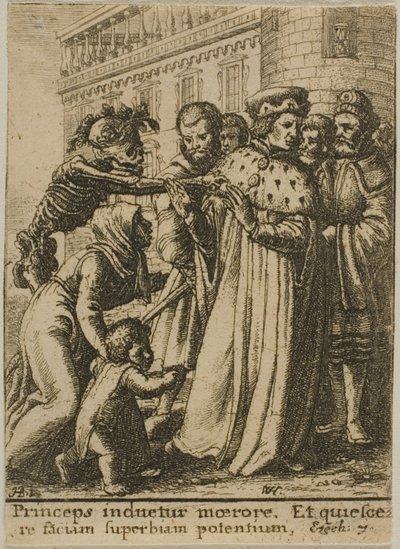 O Duque e a Morte de Wenceslaus Hollar