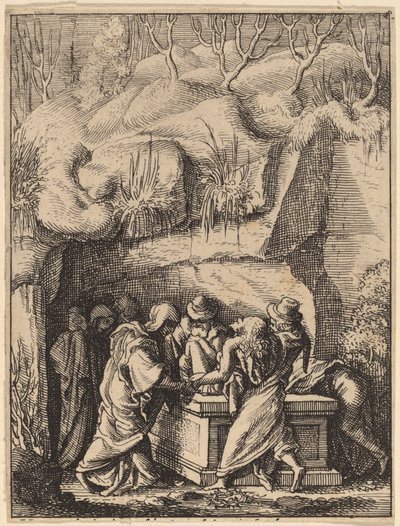O sepultamento de Wenceslaus Hollar