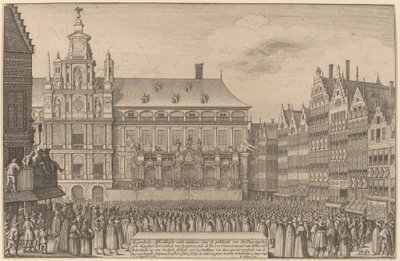 A paz de Munster de Wenceslaus Hollar