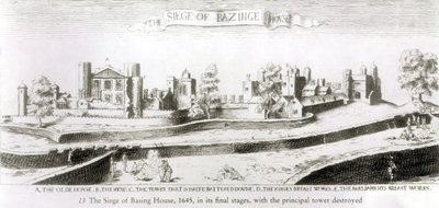 O Cerco da Casa Baseando-se, 1645 de Wenceslaus Hollar