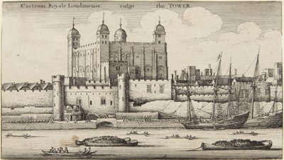 A Torre de Londres de Wenceslaus Hollar