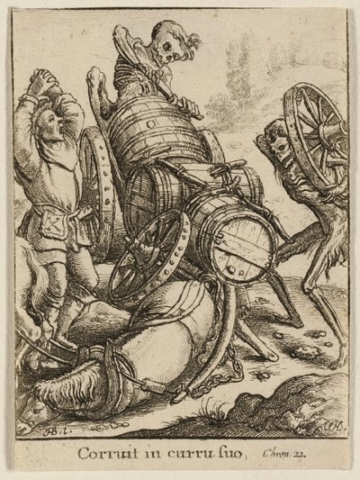 O carroceiro e a morte de Wenceslaus Hollar