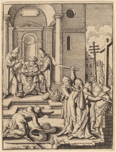 A Lavagem das Mãos de Wenceslaus Hollar