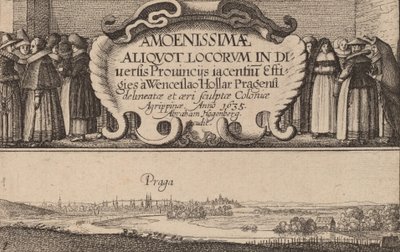 Folha de rosto, 1635. de Wenceslaus Hollar