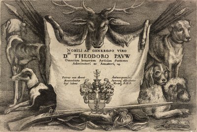 Título. Estado 3 de Wenceslaus Hollar