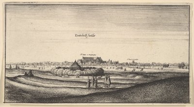 Tootehill coloca vários lugares ... uma perspectiva muito agradável, 1625-77. de Wenceslaus Hollar