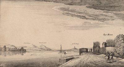 Vista de Lewenberg. de Wenceslaus Hollar