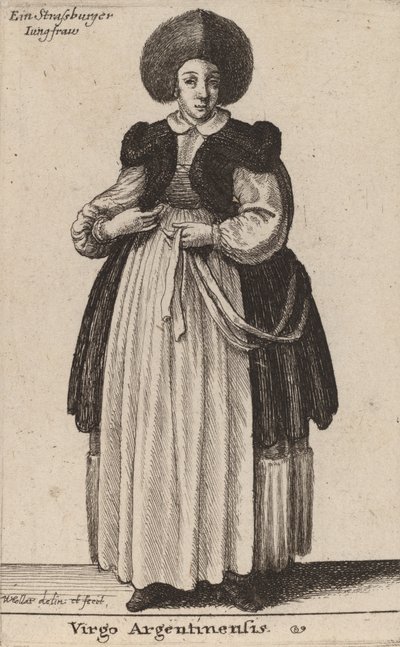 A Virgem da Argentina de Wenceslaus Hollar