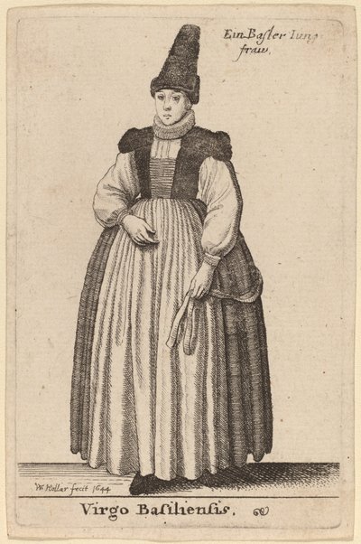 A Virgem de Basileia de Wenceslaus Hollar