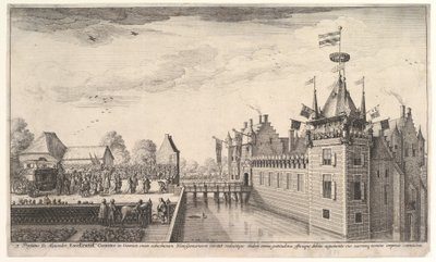 Visita a A. Roelants, 1650. de Wenceslaus Hollar