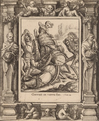 Waggoner, 1651. de Wenceslaus Hollar