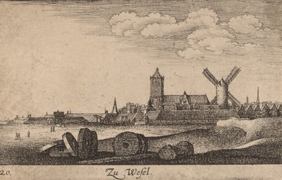 Wesel, 1635. de Wenceslaus Hollar