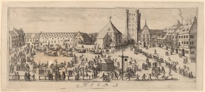 Inverno: O Parade Ground de Wenceslaus Hollar