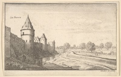 Em Düren, 1664. de Wenceslaus Hollar