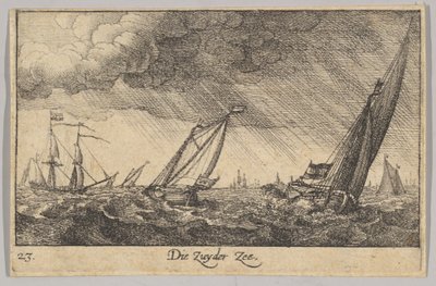 Zuyder Zee, 1635. de Wenceslaus Hollar