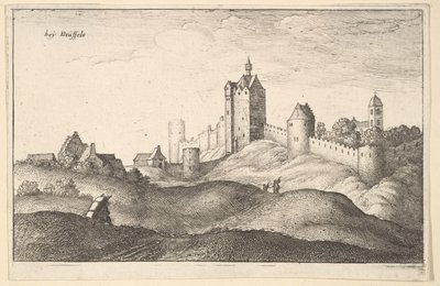 até Bruxelas Bruxelas, ca.1643. de Wenceslaus Hollar